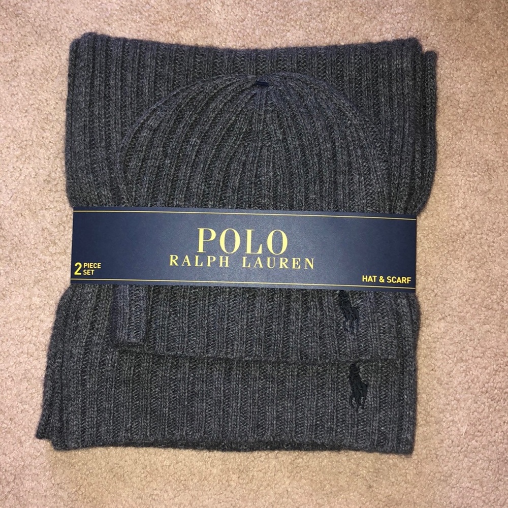 Polo Ralph Lauren Hat & Scarf NWT